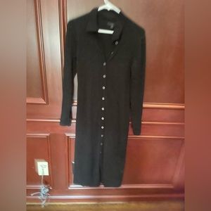 J. Crew black long maxi dress